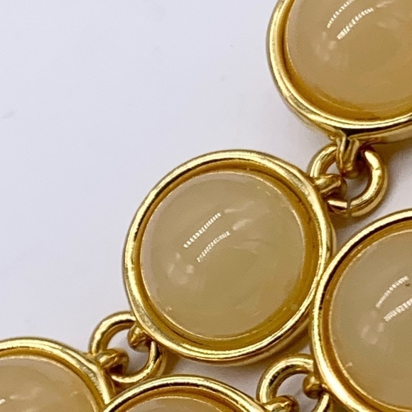 J. Crew Linear Peach Drop Earrings - Picture 2 of 3